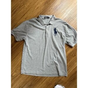 Polo Ralph Lauren Polo Shirt Short‎ Sleeve Custom Big Pony Size XL